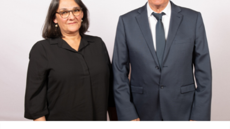 les candidats de Gers en commun en visite avec le Sénateur