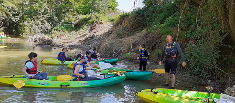 Nettoyage des berges de la Baïse : Une corvée écocitoyenne