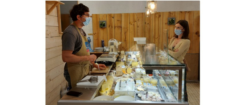 Nouveau ! Du vin et du fromage chez "Les Potagers de Mourède"!