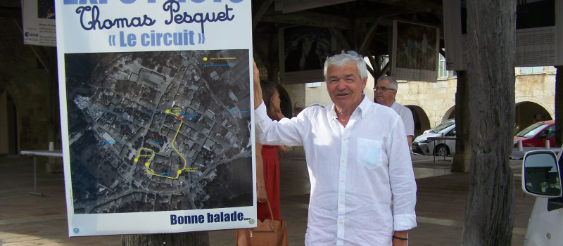 Vernissage de l'exposition de photos de Thomas Pesquet