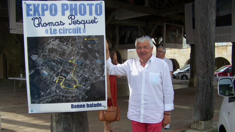 Vernissage de l'exposition de photos de Thomas Pesquet