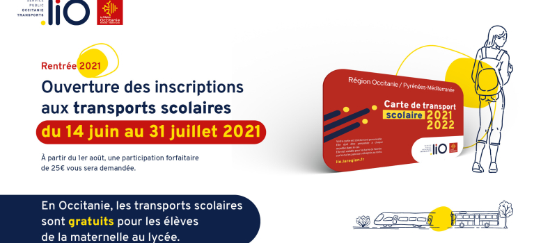Modalités d'inscription pour les transports scolaires