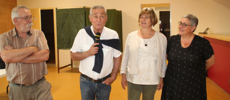 Francis Dupouey et Céline Salles réélus