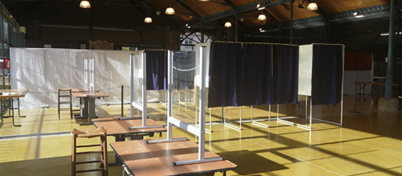 Elections régionale sous la halle 