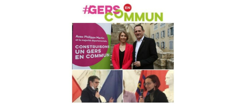L'équipe de Gers en Commun est repartie en campagne
