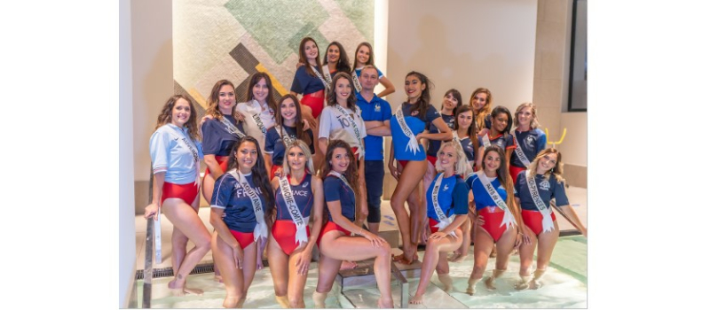 Les Miss Elégance régionales soutiennent l'équipe de France de Football