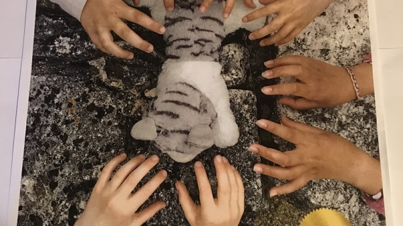 Représentation théâtrale de la troupe des enfants "Les enfantillages"  : "Qui a tué Minou ?"