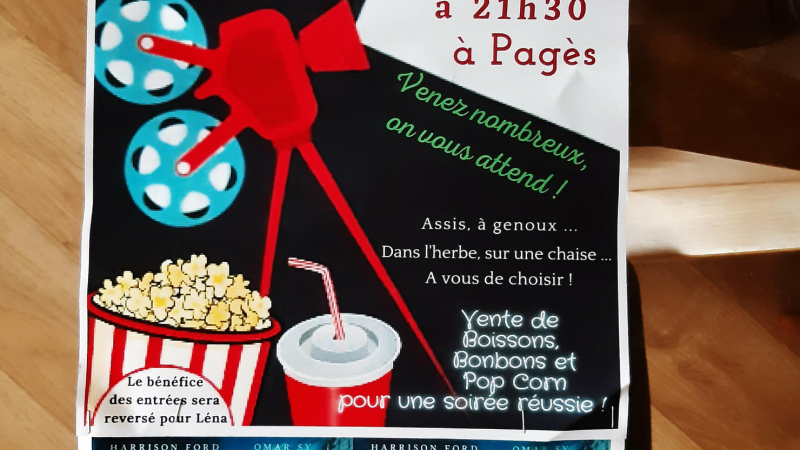 du cinéma pour une belle action