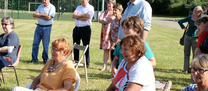 Inauguration du jardin  pédagogique  d' Episode