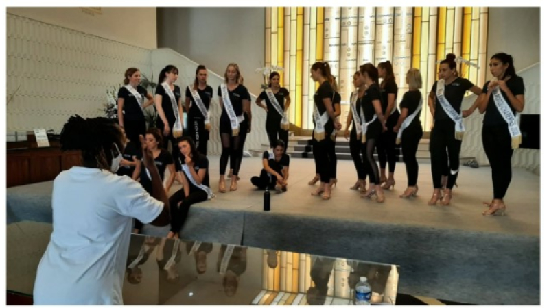 Anna Ella Neocel Dutreich, la chorégraphe de Miss Elégance France