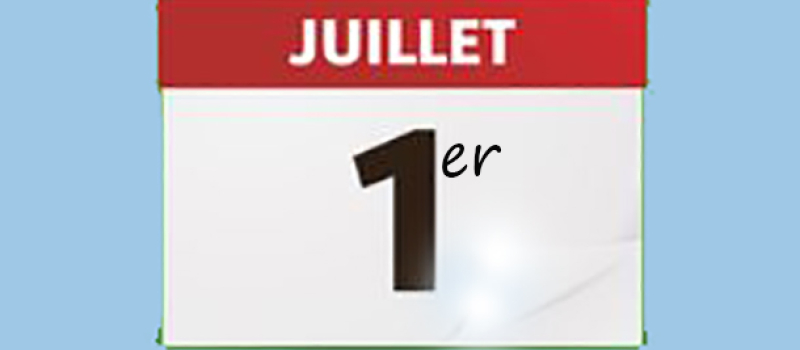 Ce qui change dans notre quotidien à partir de ce jour