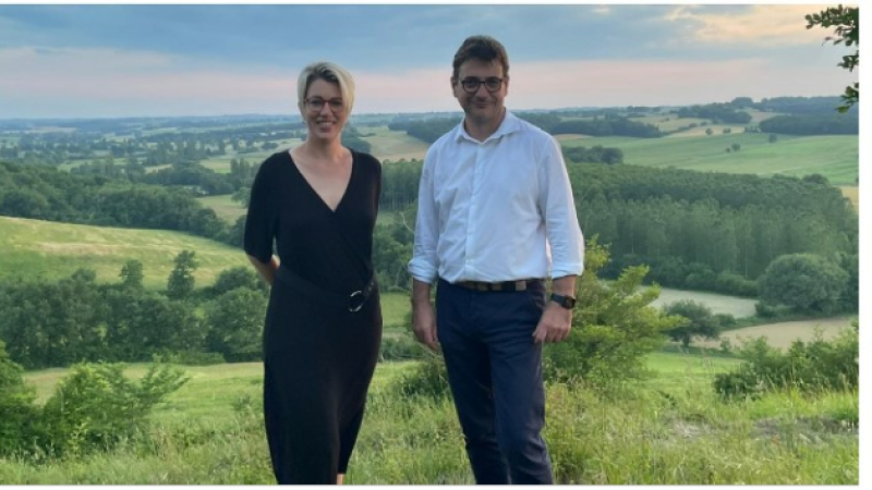 Le binôme Benoît DESENLIS Emeline  LAFON communique