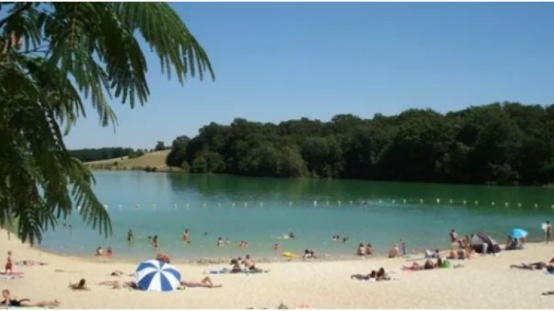 Le lac de Lupiac en attente d'un surveillant de baignade !