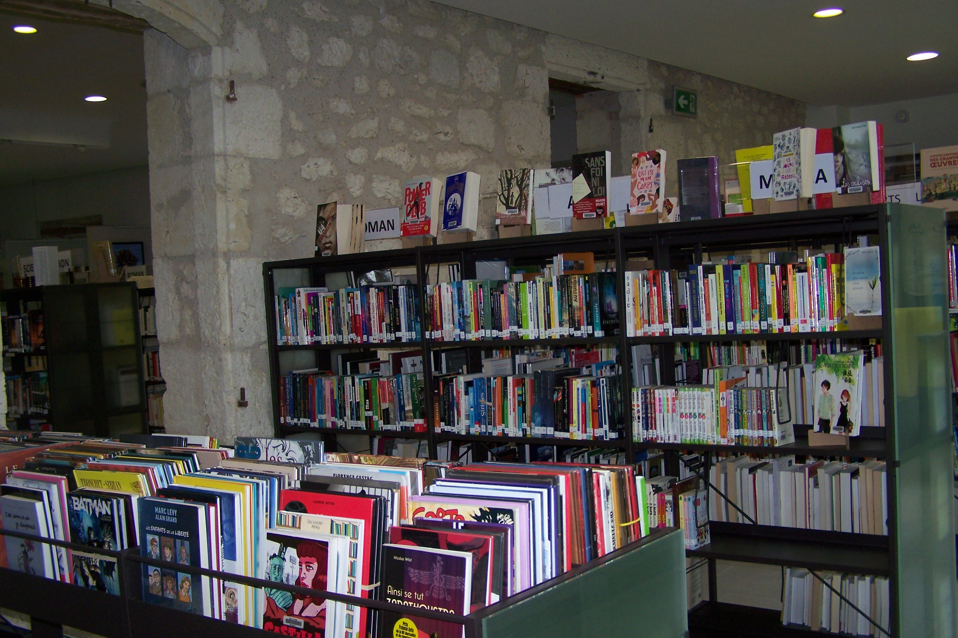 La médiathèque 