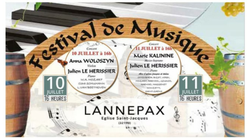 Festival de musique classique à Lannepax