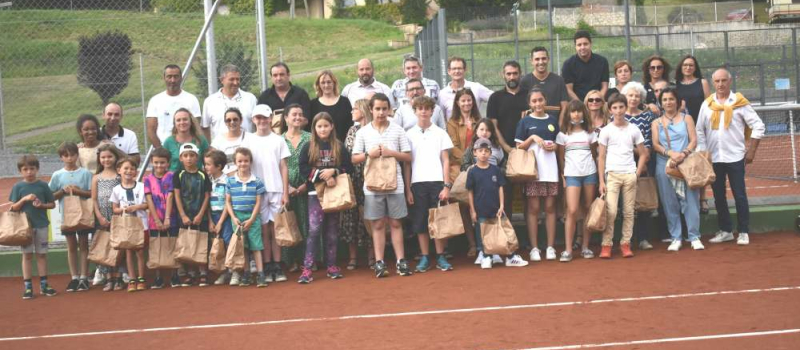 Le Tennis club Auzanais récompense les licenciés