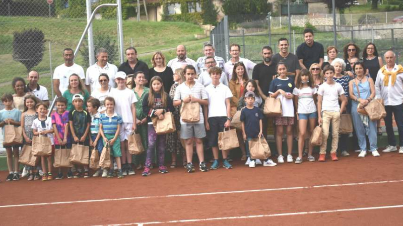 Le Tennis club Auzanais récompense les licenciés