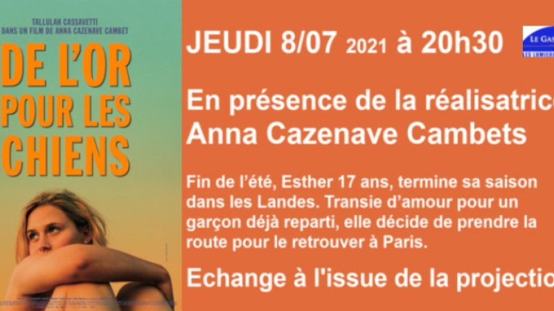Anna Cazenave Cambet, une Néracaise vient présenter son premier long métrage