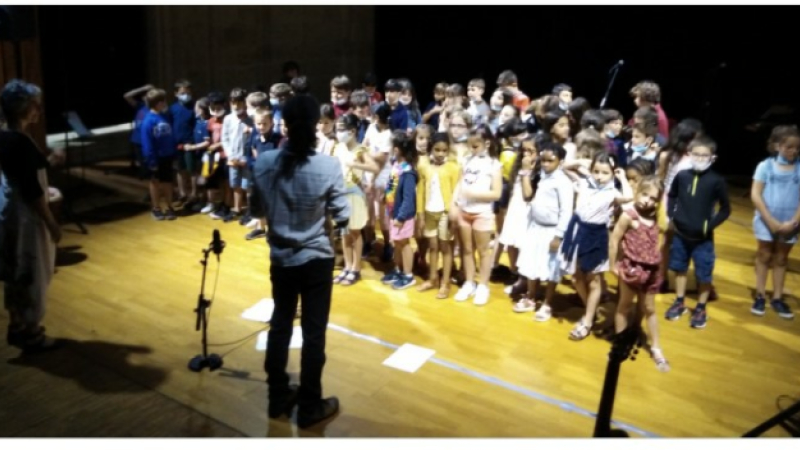 Beau final pour le projet "Chanter le monde " 