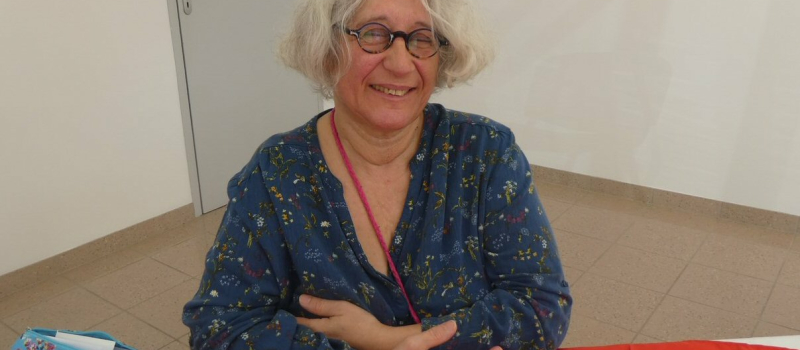 Philomène expose ses aquarelles et son dernier ouvrage à la Fenière