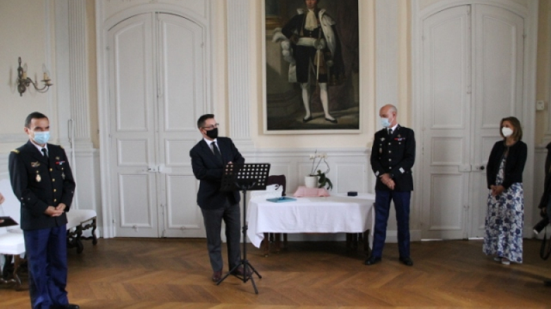 Départ à la retraite pour le Colonel Jean-Luc Vezin