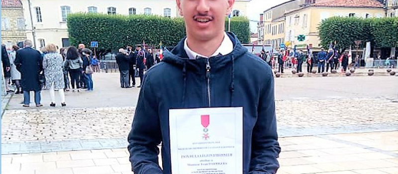 Yoan Dartigues a l'honneur