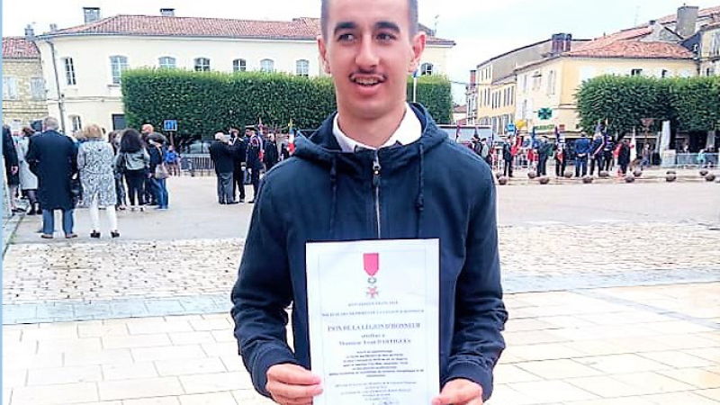 Yoan Dartigues a l'honneur