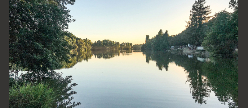 Au lac du Houga, ce soir on mange folgarien!  