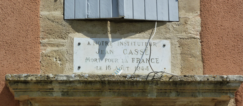 Pour que le souvenir perdure 
