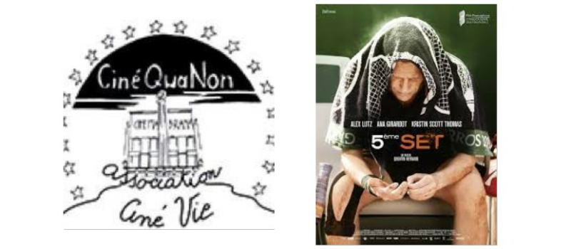 Du tennis au cinéma mardi soir !