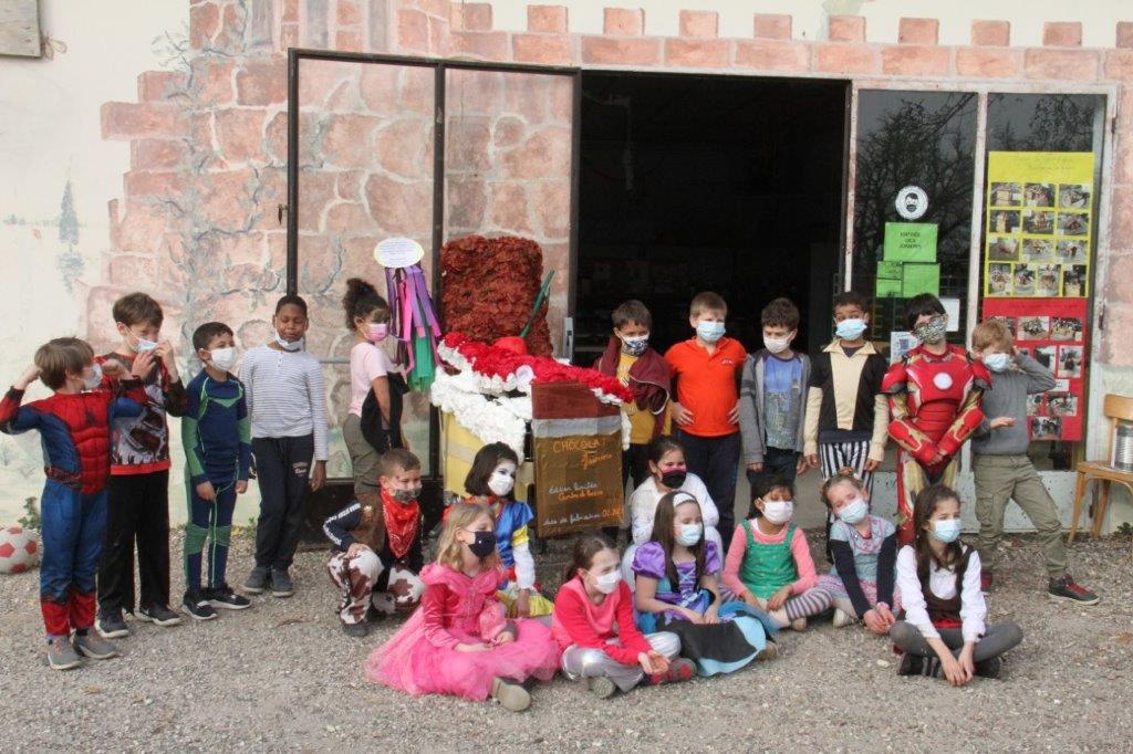 Mardi gras 2021 au Centre de Loisirs de la Périssère - Mars 2021  - Photo Marc Le Daux