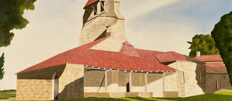 L'église de Heux, un sujet et un lieu d'exposition ! 