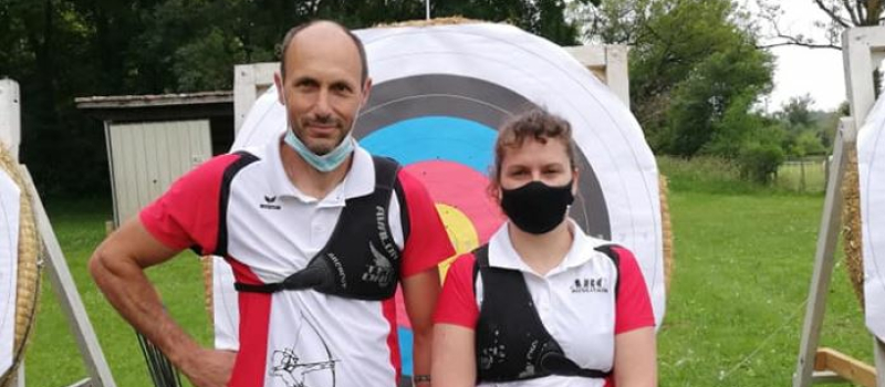 Sept archers auscitains sur le départ