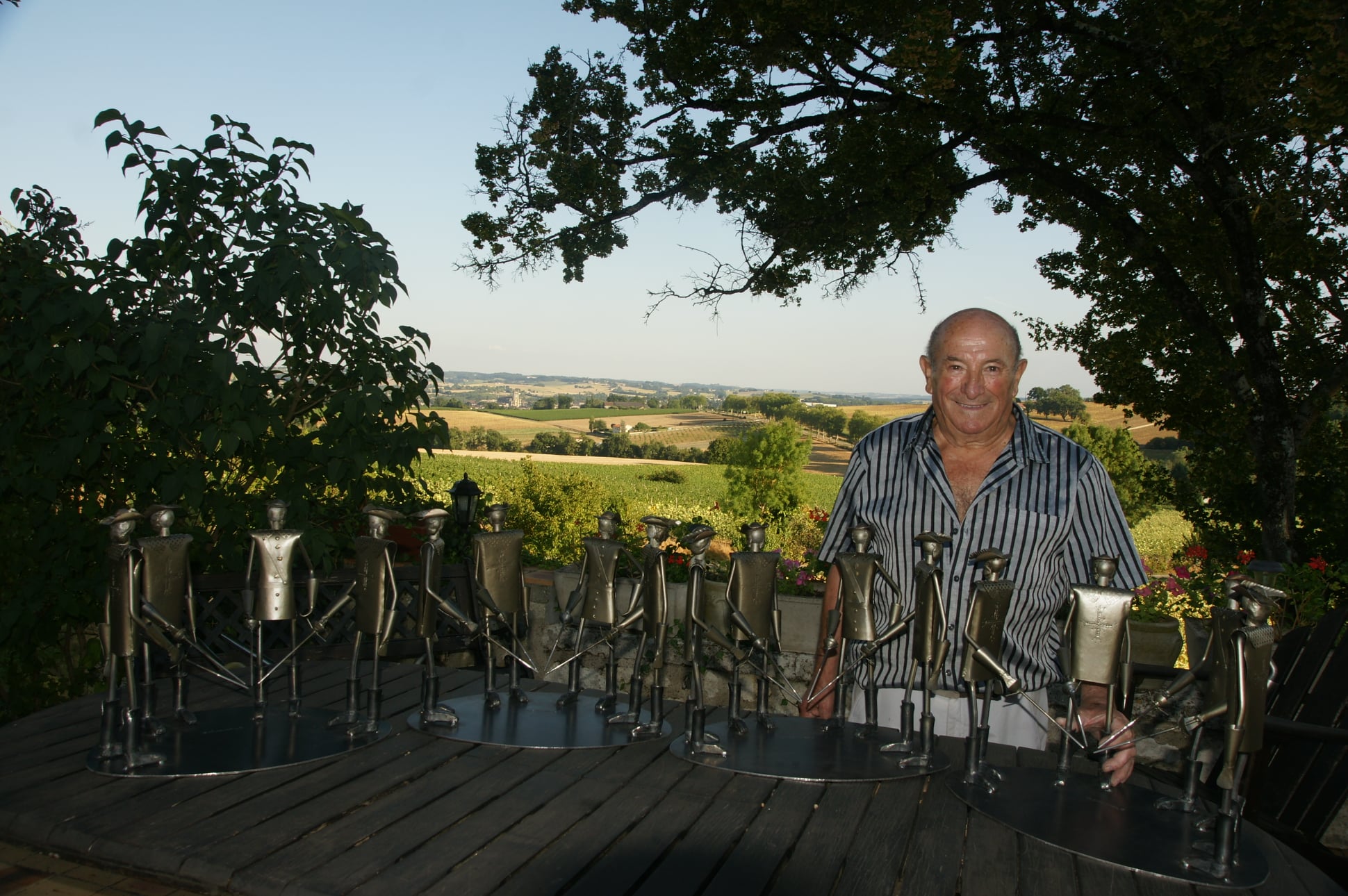 L'artiste, Jacques Calmels - Photo Marc Le Saux