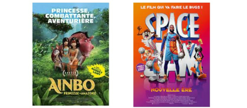 Deux films d'animation mercredi