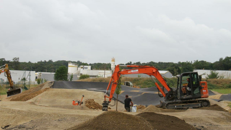 Une promesse de campagne qui sort de terre : le pumptrack bientôt prêt !