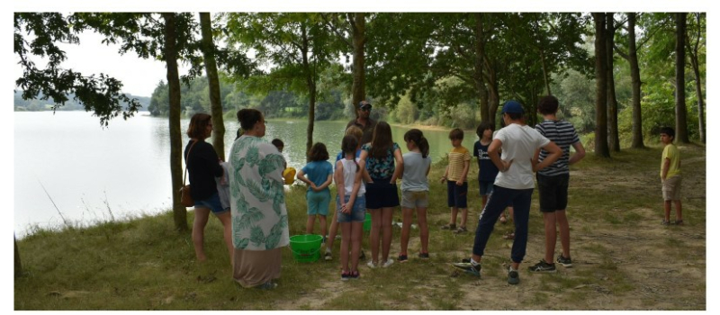 Une belle matinée de pêche à Castillon-Debats 