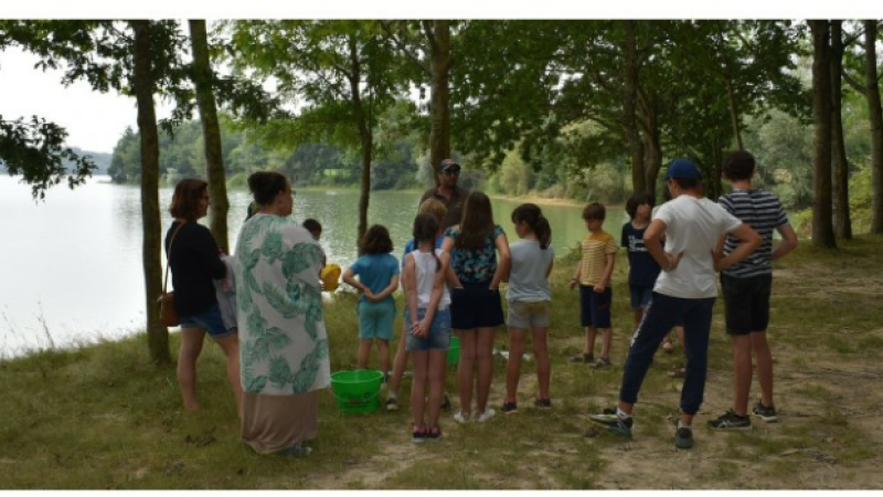 Une belle matinée de pêche à Castillon-Debats 
