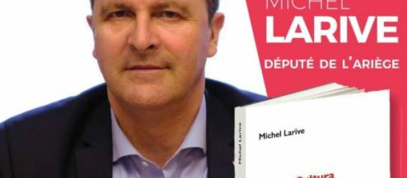 Ledéputé Michel Larive. présent au festival  