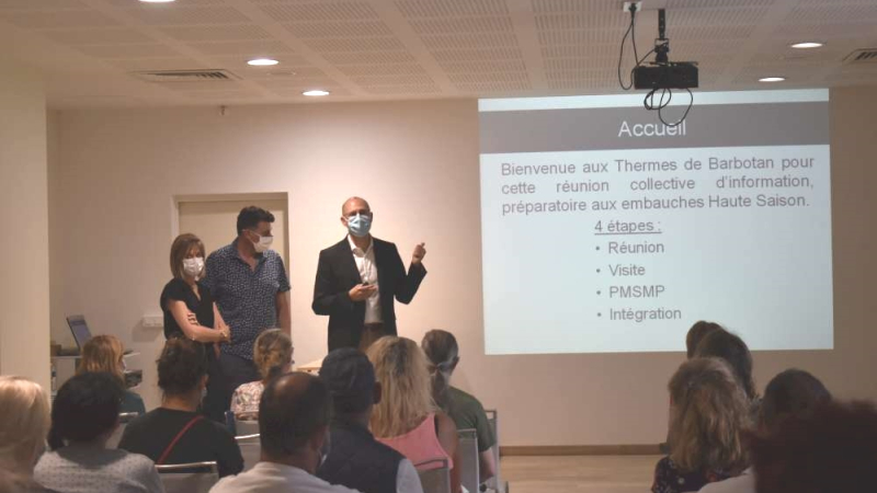 Les Thermes recherchent toujours du personnel 