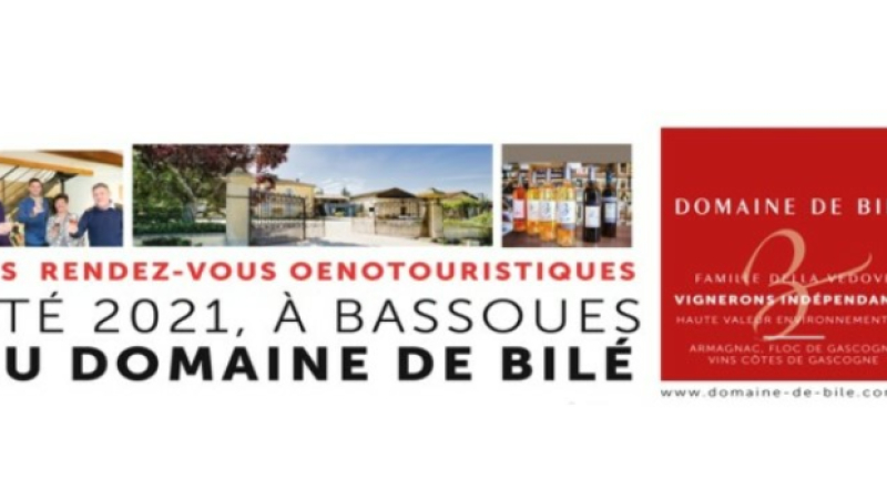Les animations de la semaine au Domaine du Bilé
