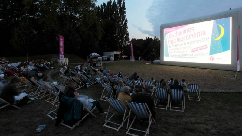 Vivez l'expérience du cinéma de plein air