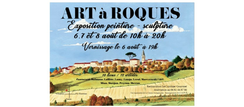 Art à Roques avec Daniel Peyrou, c'est sur DFM 930 mercredi !