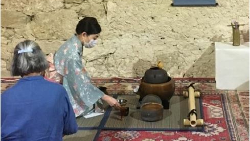 Découverte du rituel du thé au château