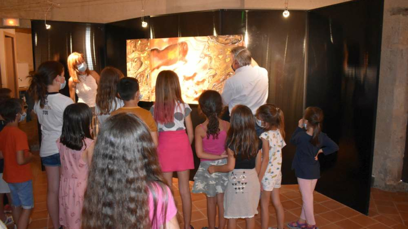 Le Centre de loisirs rencontre l’artiste Nathalie Bonnet