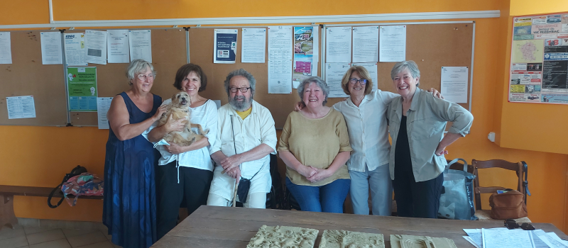 Une belle œuvre collective et une belle aventure humaine : la réalisation d’un bas-relief à Castillon-Debats