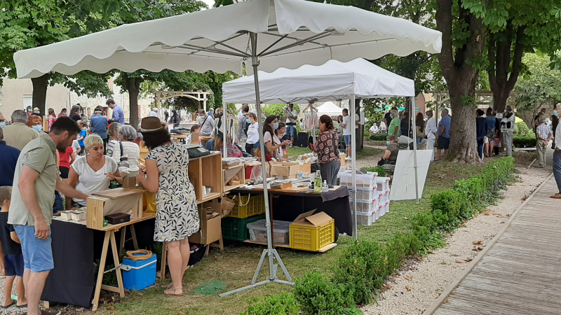 Dimanche, rendez-vous au Jardin des Cordeliers pour le 2ème marché du terroir de l'été