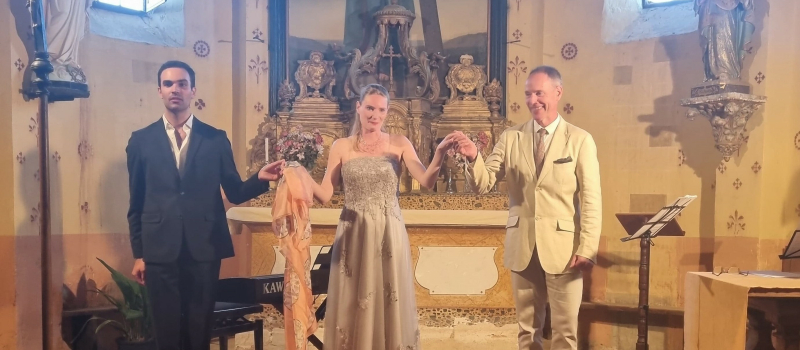 Un concert d'exception à la Chapelle de Las