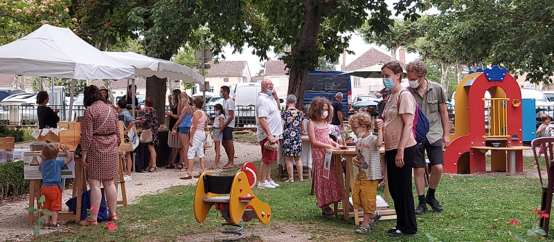 Dernier marché du terroir de l'été : les visiteurs étaient au rendez-vous