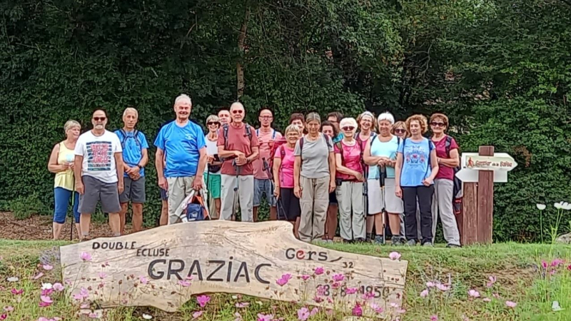 En balade sur le sentier de la Baïse
